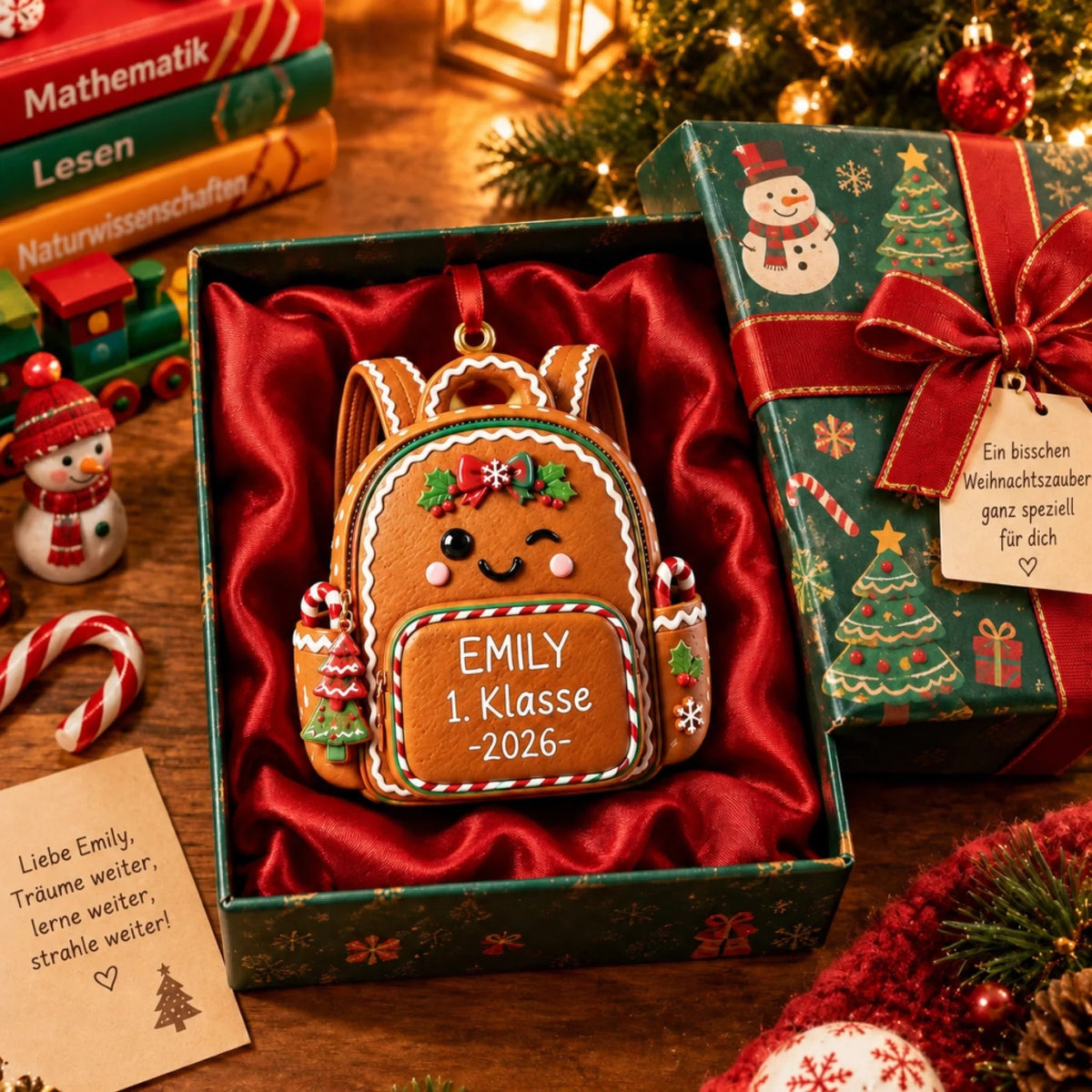 Giỏ quà Noel bánh gừng của Emily