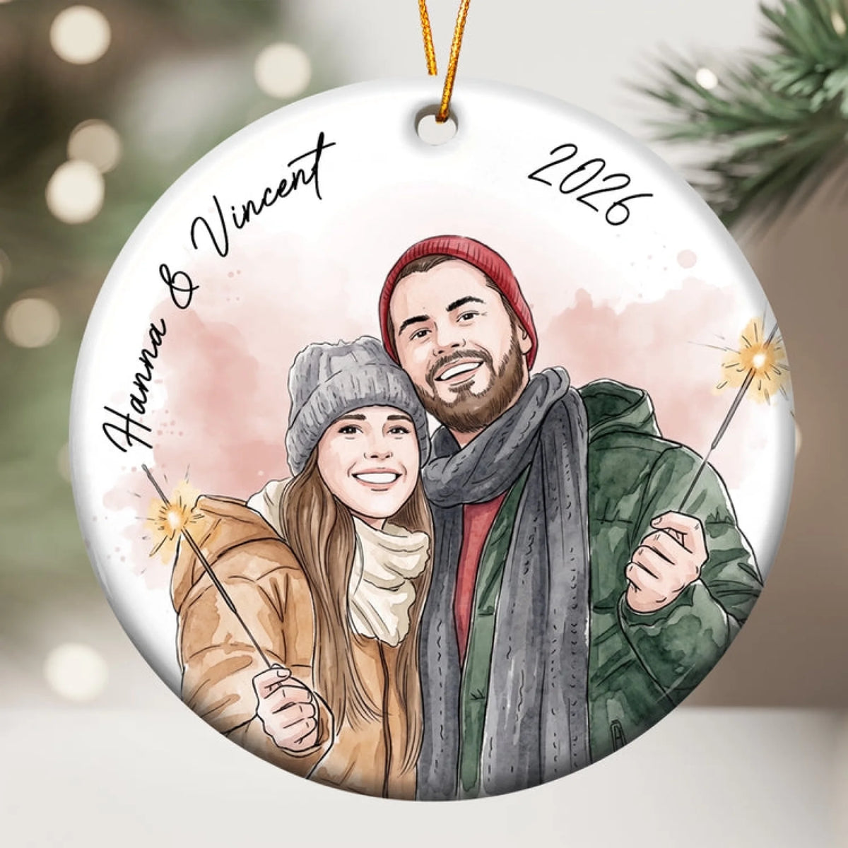 custom-photo-watercolor-art-anniversary-christmas-gifts-for-couple-personalized-ornament-2
