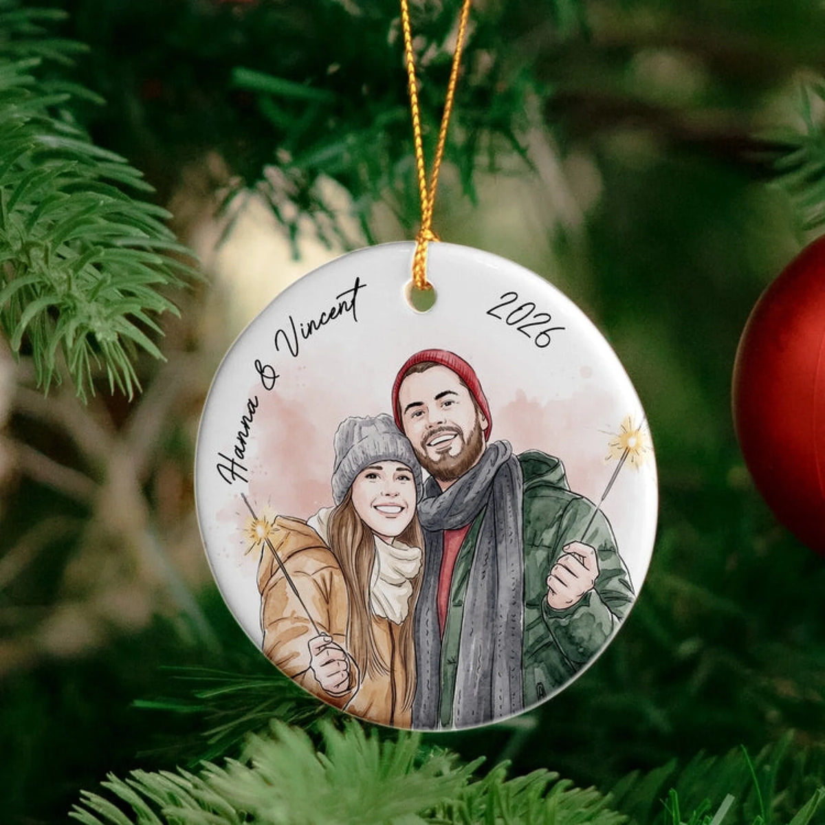 custom-photo-watercolor-art-anniversary-christmas-gifts-for-couple-personalized-ornament-5