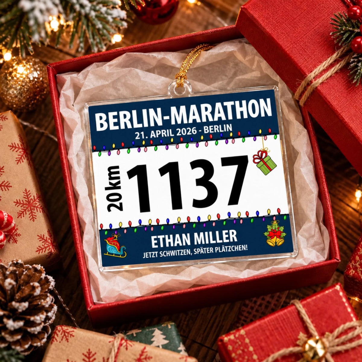 Đồ trang trí Marathon Berlin mùa Giáng sinh